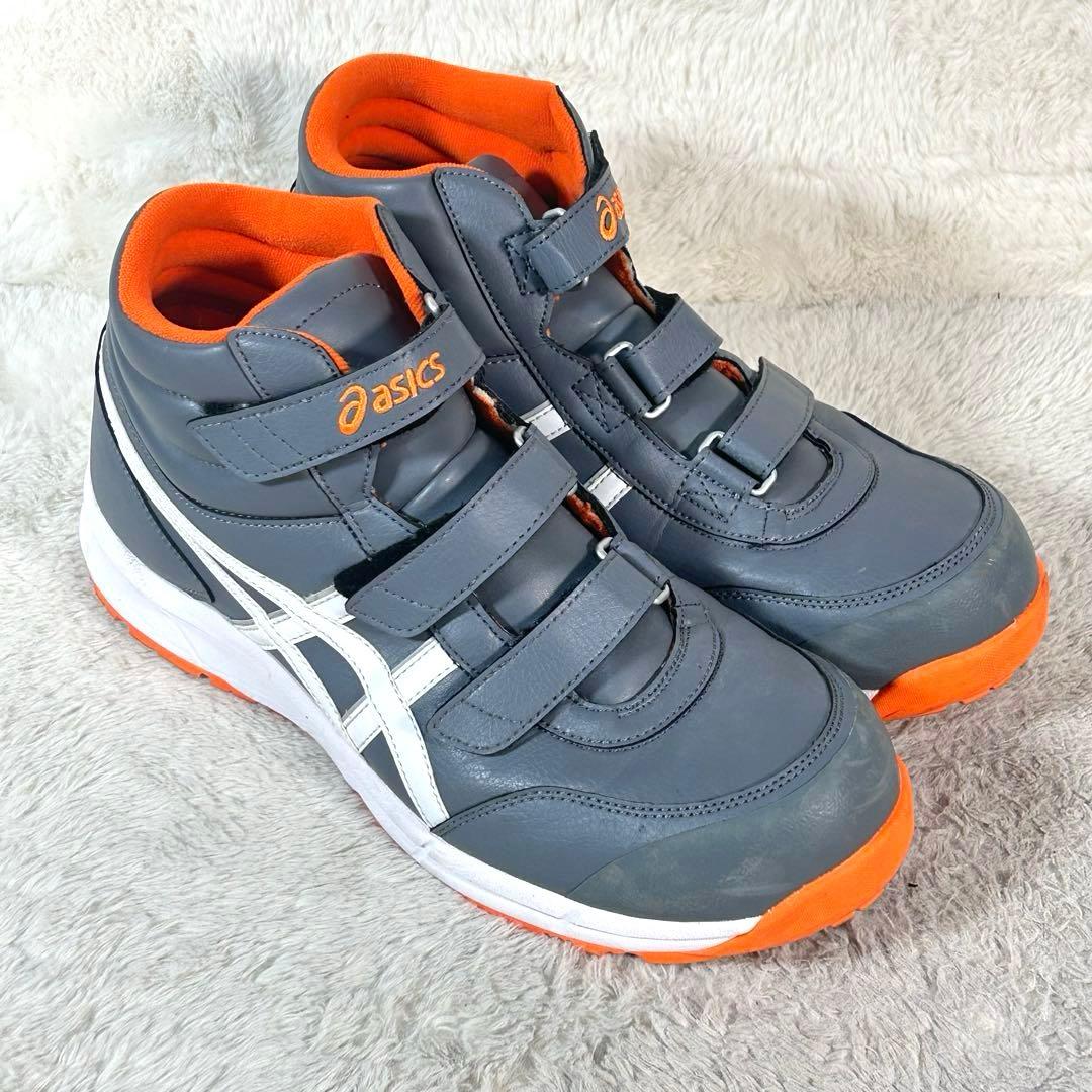 【asics】アシックス ウィンジョブ CP302 安全靴 グレー 28cm