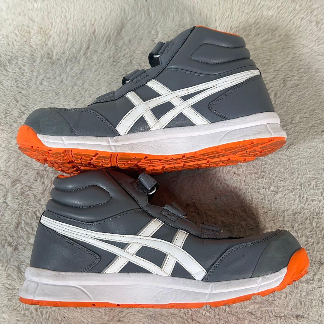 【asics】アシックス ウィンジョブ CP302 安全靴 グレー 28cm