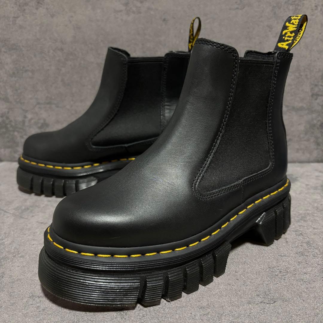未使用級　ドクターマーチン　チェルシーブーツ　オードリック　ダブル　黒　2153