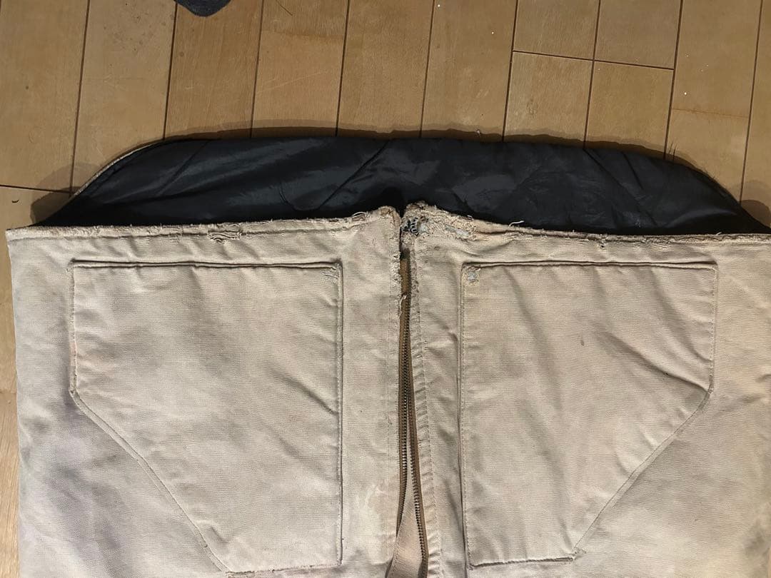 Carhartt 80s ダックベスト　星タグ　腰ゴム