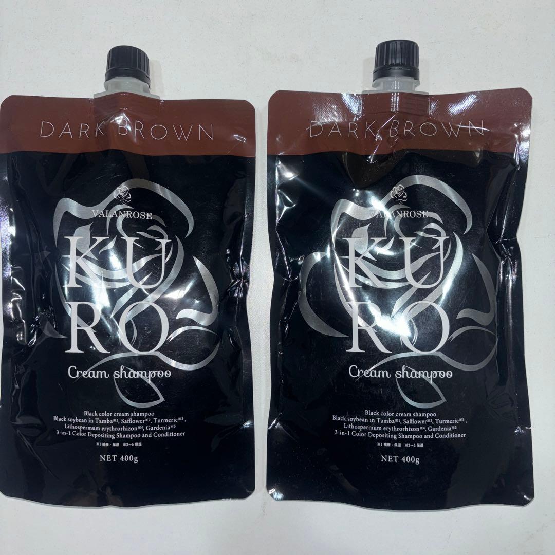 カラーリング・白髪染め VALANROSE DARK BROWN 400g
