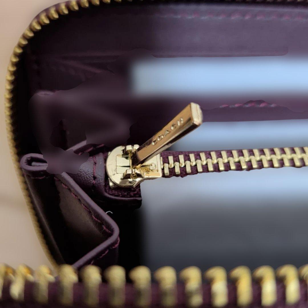 新品 COACH コーチ ロボット柄 ラウンドファスナー 長財布