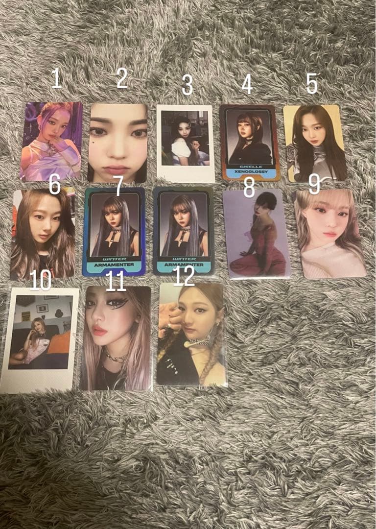 aespaトレカ(アルバムのみ)まとめ売り