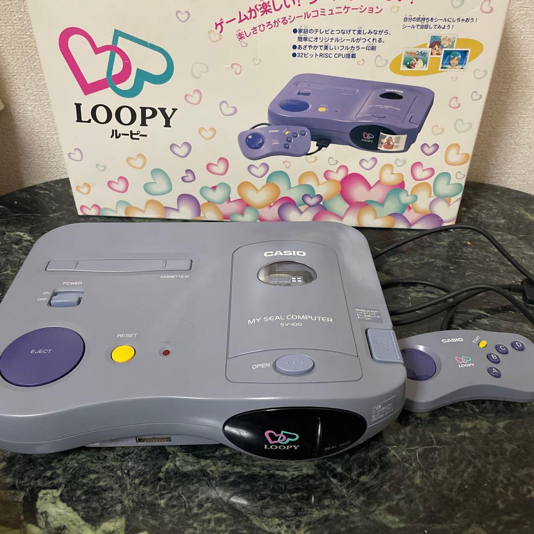 CASIO ルーピー LOOPY SV-100ジャンク品本体のみ