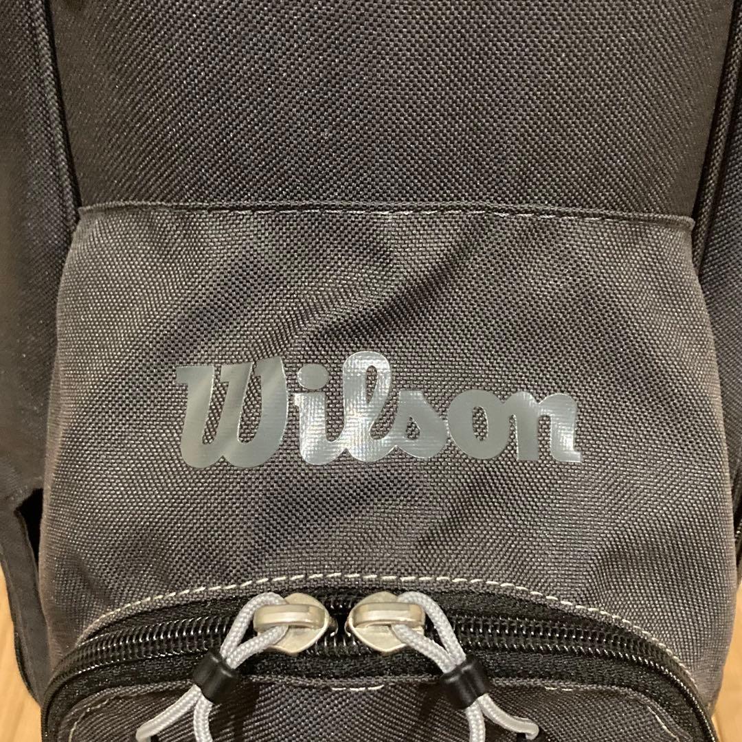 Wilson ゴルフキャディバッグ グレー　スタンド　キャディーバッグ　軽量