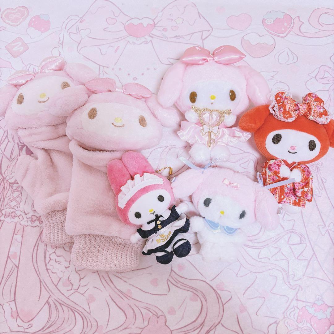 サンリオ　マイメロディ 鍵　KEYバッグチャーム いつでもぴとっ マスコット