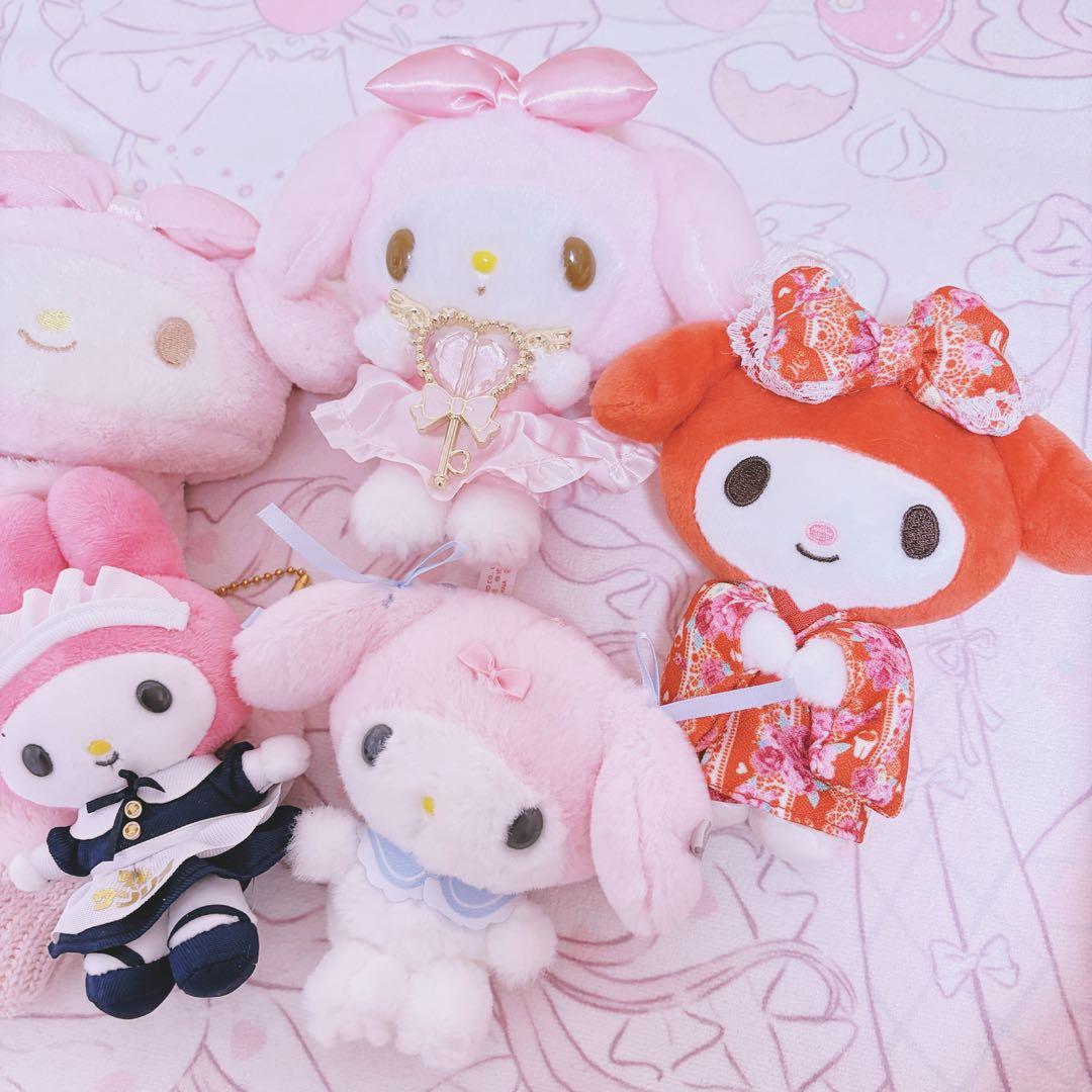 サンリオ　マイメロディ 鍵　KEYバッグチャーム いつでもぴとっ マスコット