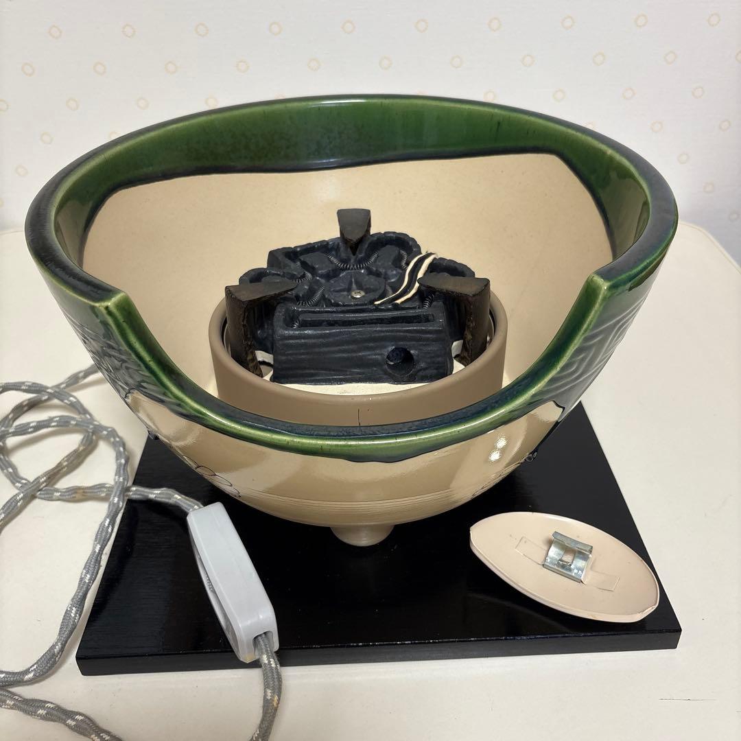 風炉 電熱器 風炉釜 野々田電熱器 道安大