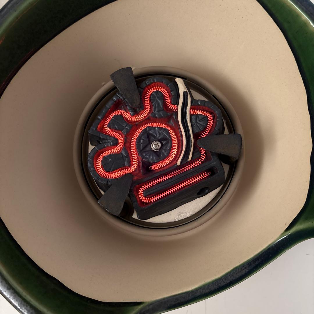 風炉 電熱器 風炉釜 野々田電熱器 道安大