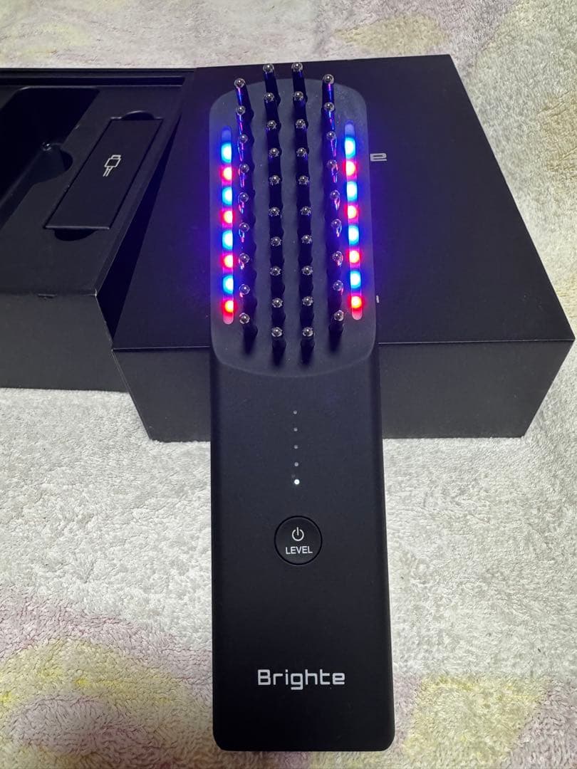 Brighte エレキスカルプブラシ USB充電式