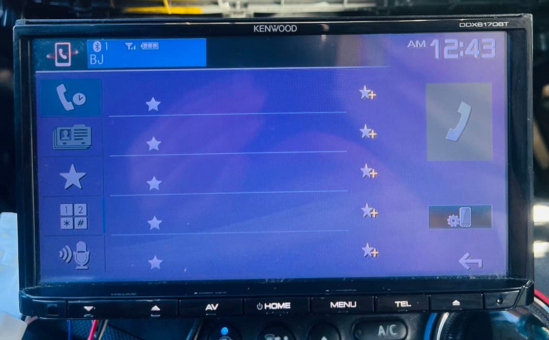 ケンウッド DVDプレイヤー DDX6170BT DVD Bluetooth