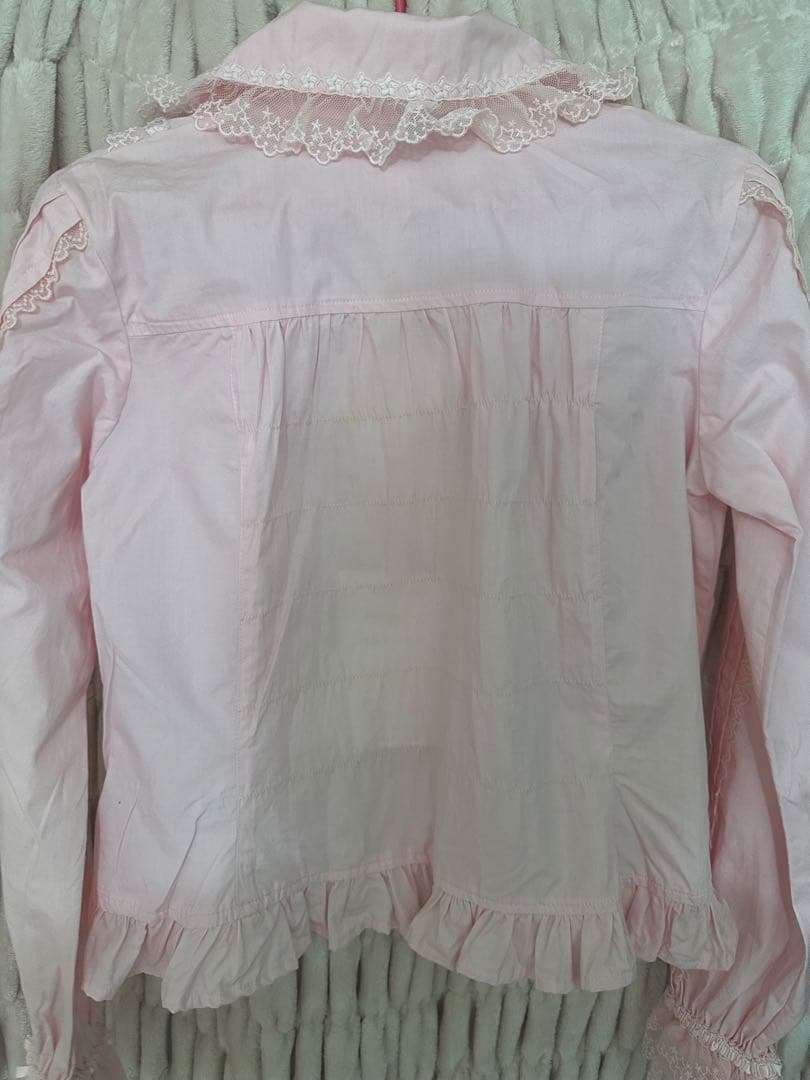 angelic pretty ブラウス ピンク 綿　タグ有