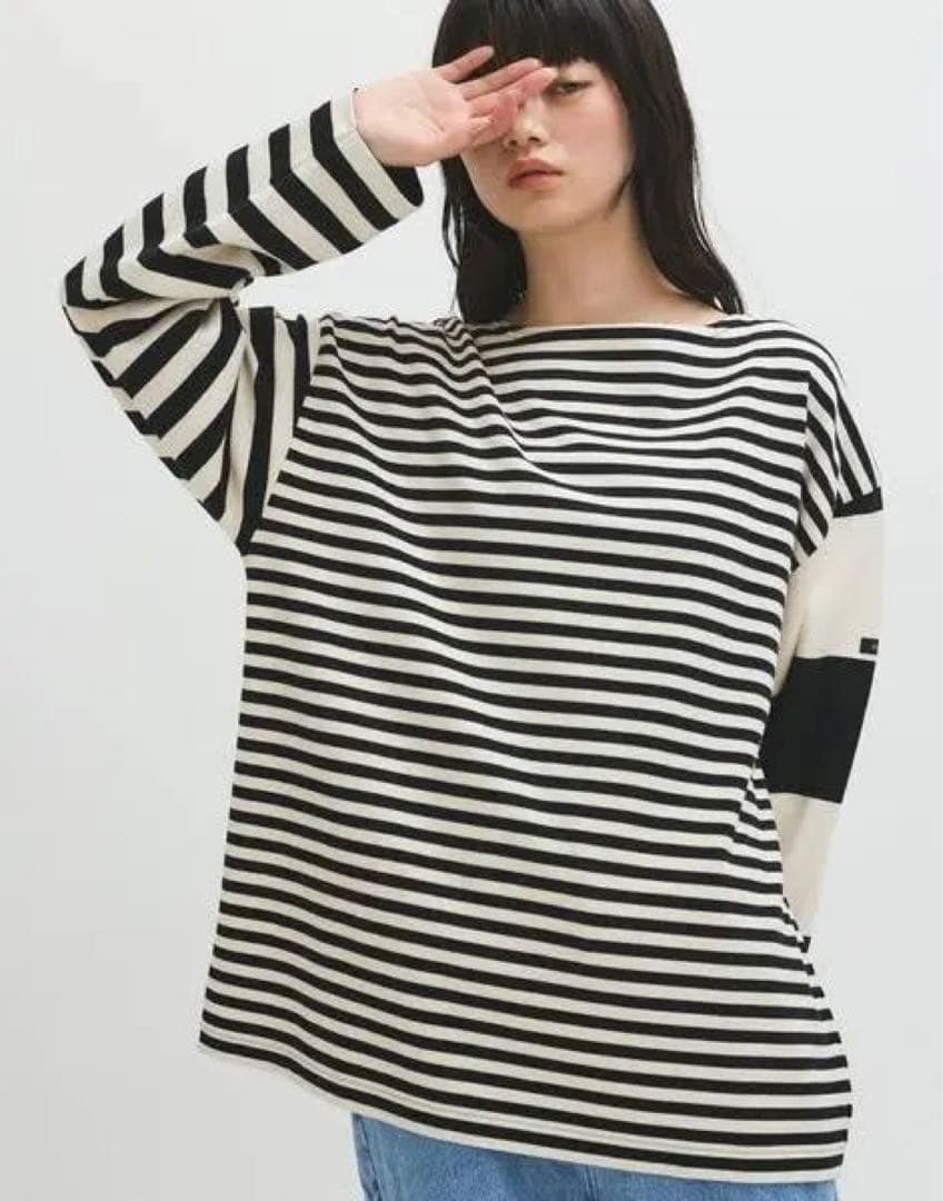 \新年sale!/G.F.G.S forアダムエロペ 別注ボートネックボーダー