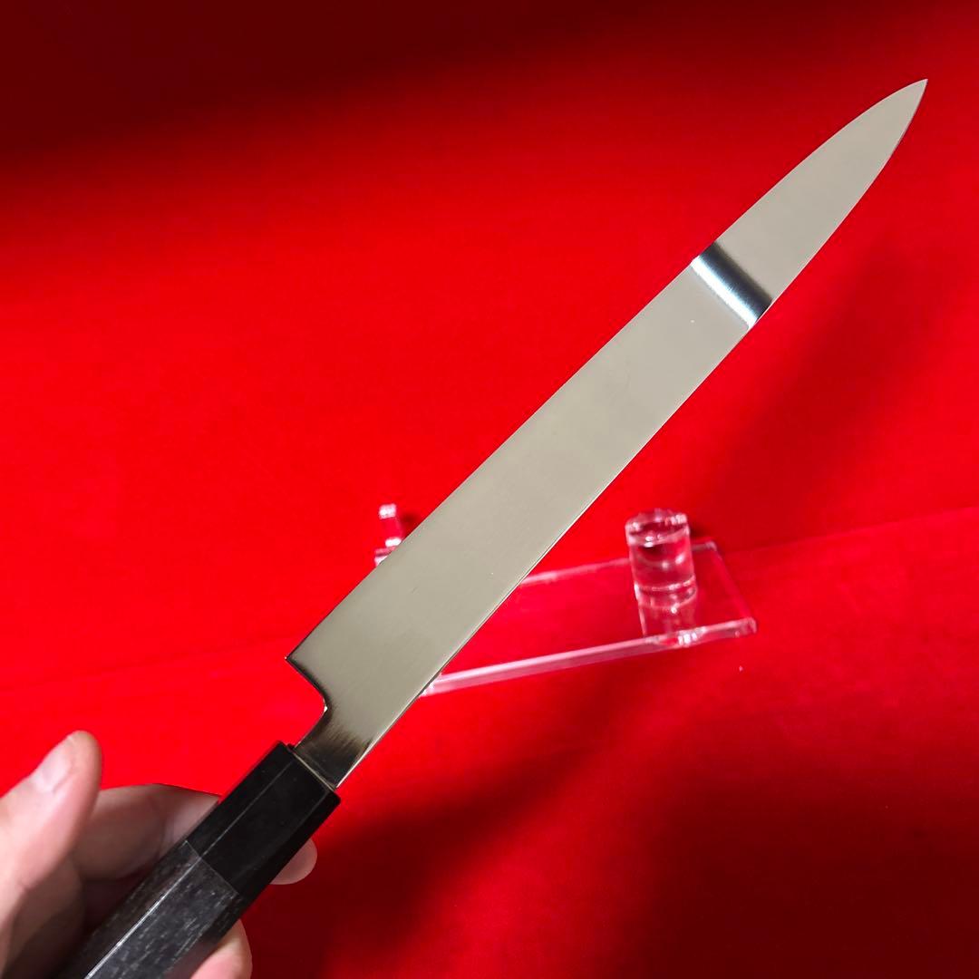 包丁　フグ引く　尺　鏡面仕上げ　切味抜群　箱付　未使用品