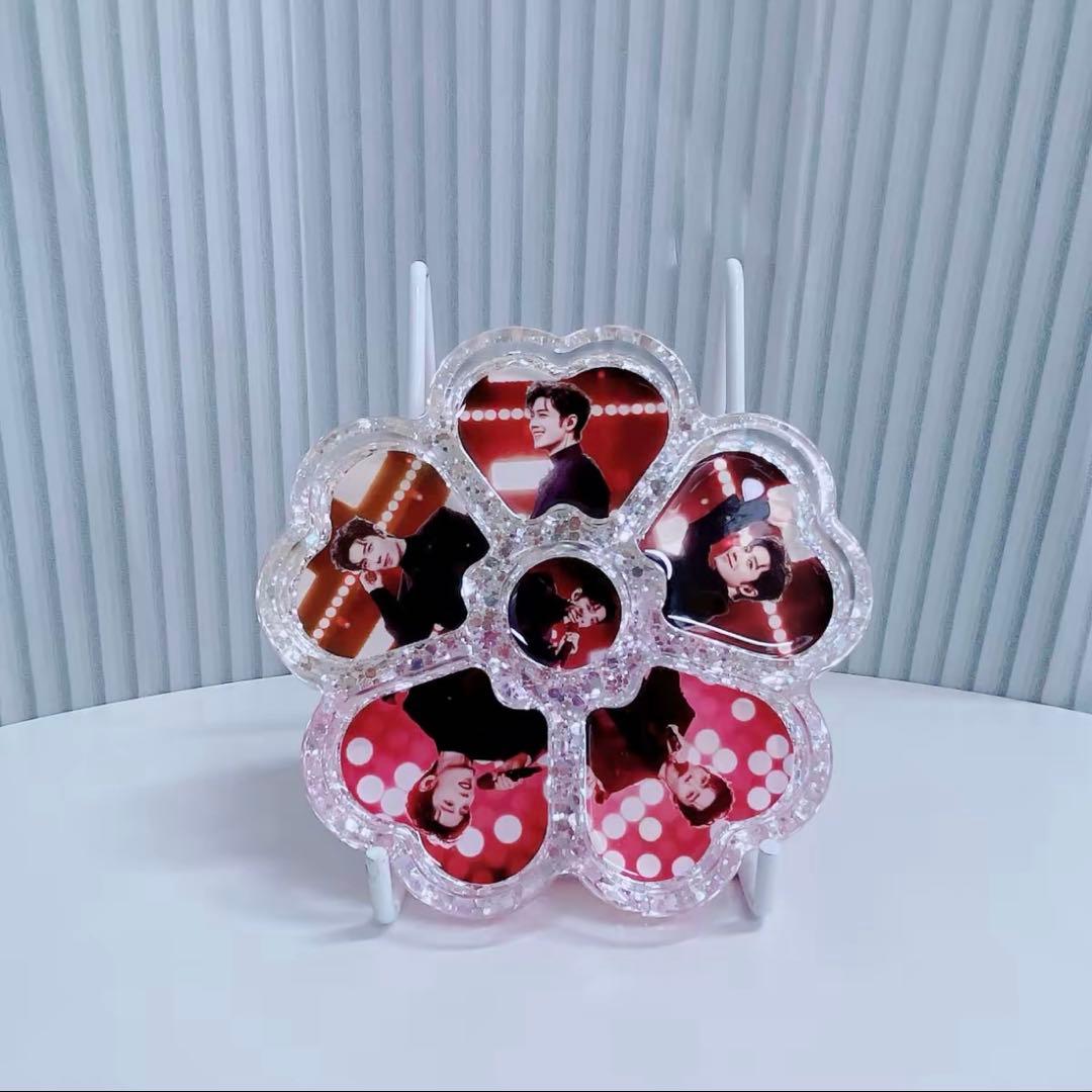 肖戦 新作 花形のプレート置物 3点セット❣️確認用❣️0119