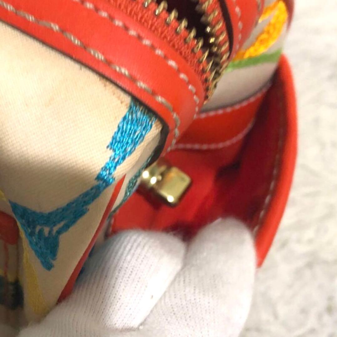 コーチ ハンドバッグ マルチカラー　シグネチャー