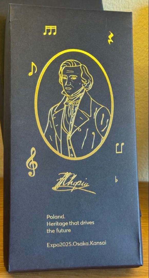 【希少/新品】大阪関西万博/ポーランドパビリオン　ショパンポケットチーフ