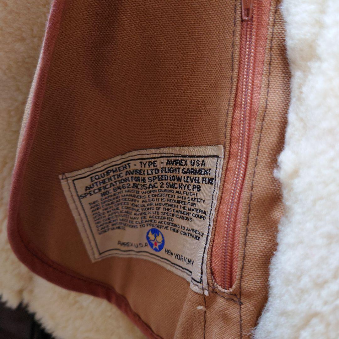 AVIREX TYPE B-3 フライトレザージャケット　Size:36