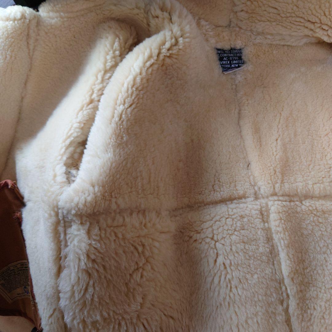 AVIREX TYPE B-3 フライトレザージャケット　Size:36