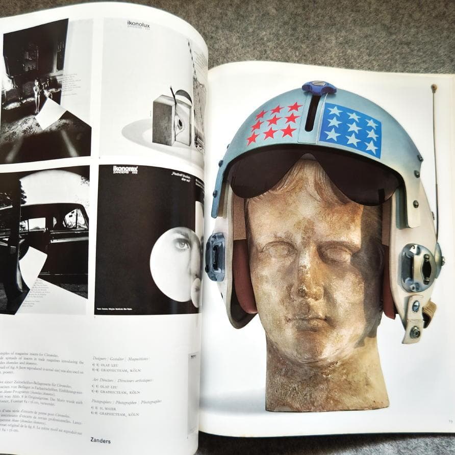 ◆古本（洋書） ◆GRAPHIS◆表紙デザイン：横尾忠則◆グラフィツクデザイン