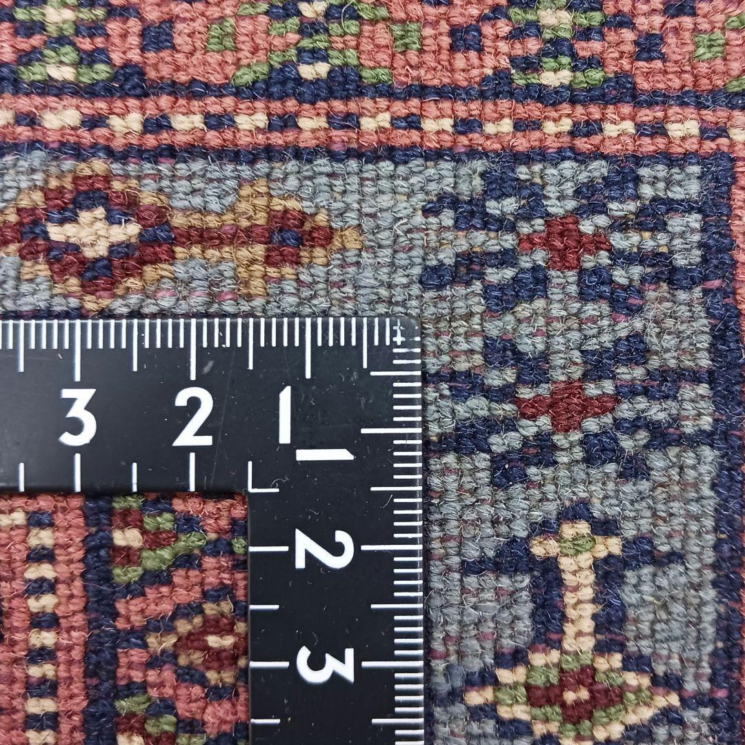 Y3202 パキスタン絨毯 ウール 手織り 180×128㎝