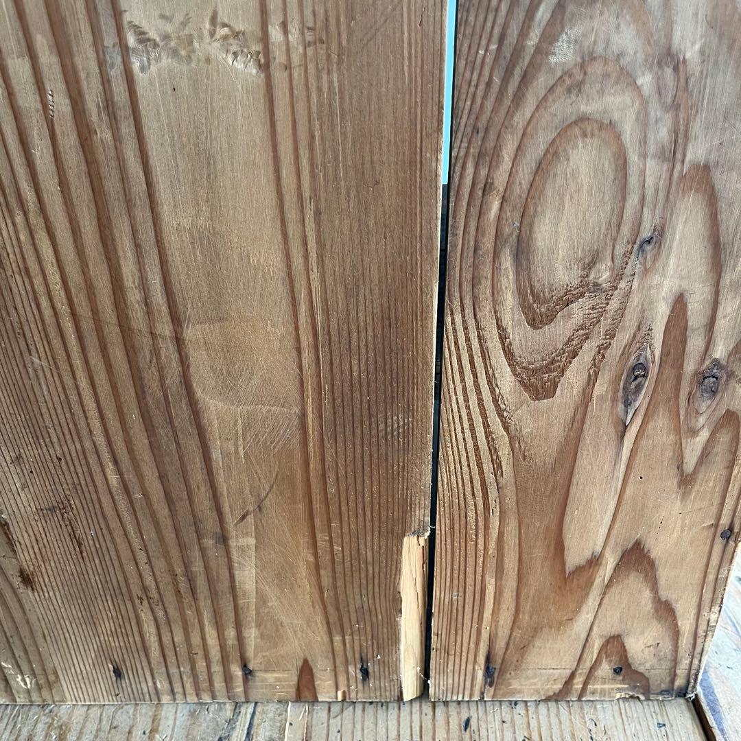 アンティーク 仕切り棚 チェスト 食器棚 書類棚 無垢材 無塗装 z842