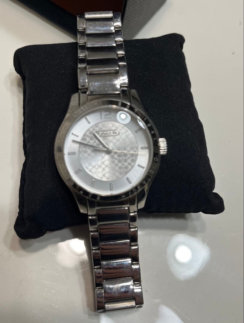 COACH ペアウォッチ シルバー/ホワイト