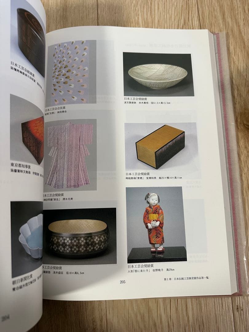 日本伝統工芸展の歩み　日本工芸会　平成5年発行　本