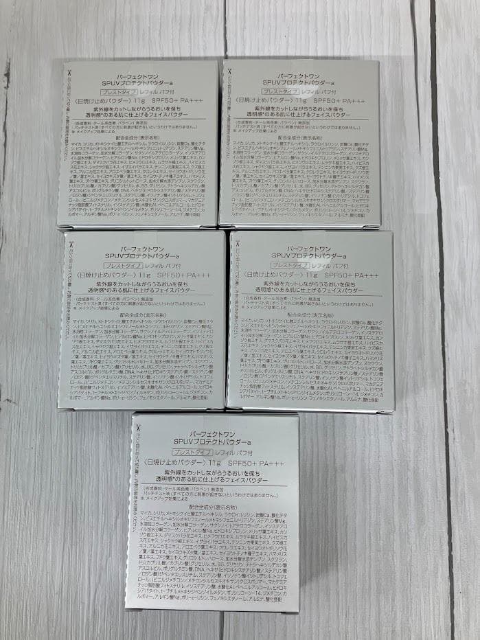 リフィル（パフ付き）5個セット☆パーフェクトワン SPUVプロテクトパウダー-