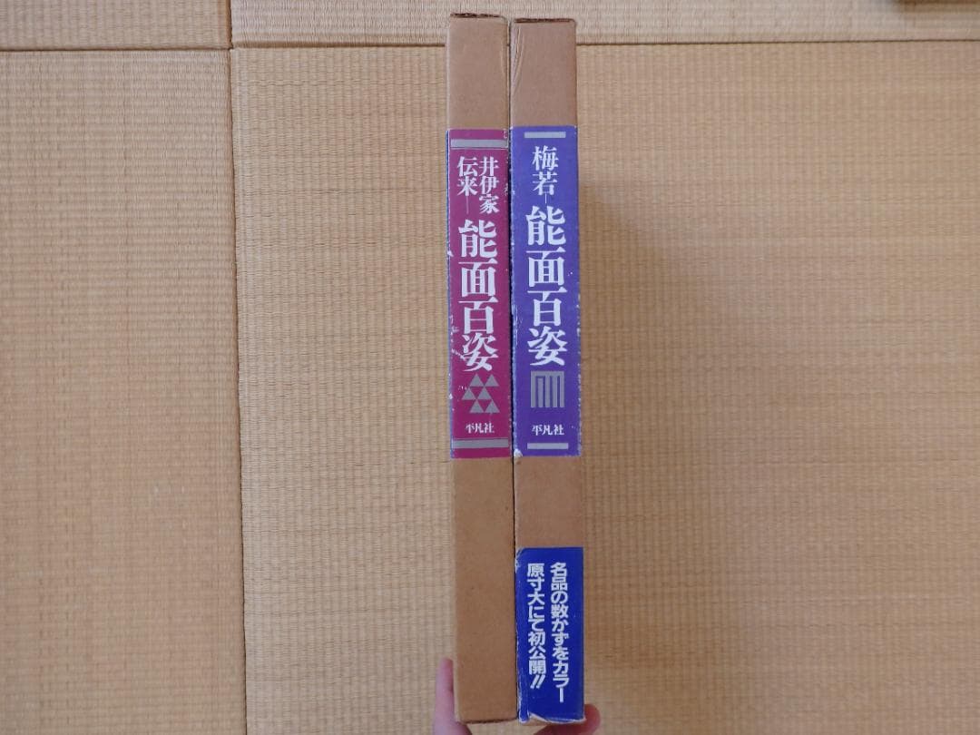 梅若 能面百姿 / 井伊家伝来 能面百姿 / 平凡社 シリーズ2冊セット