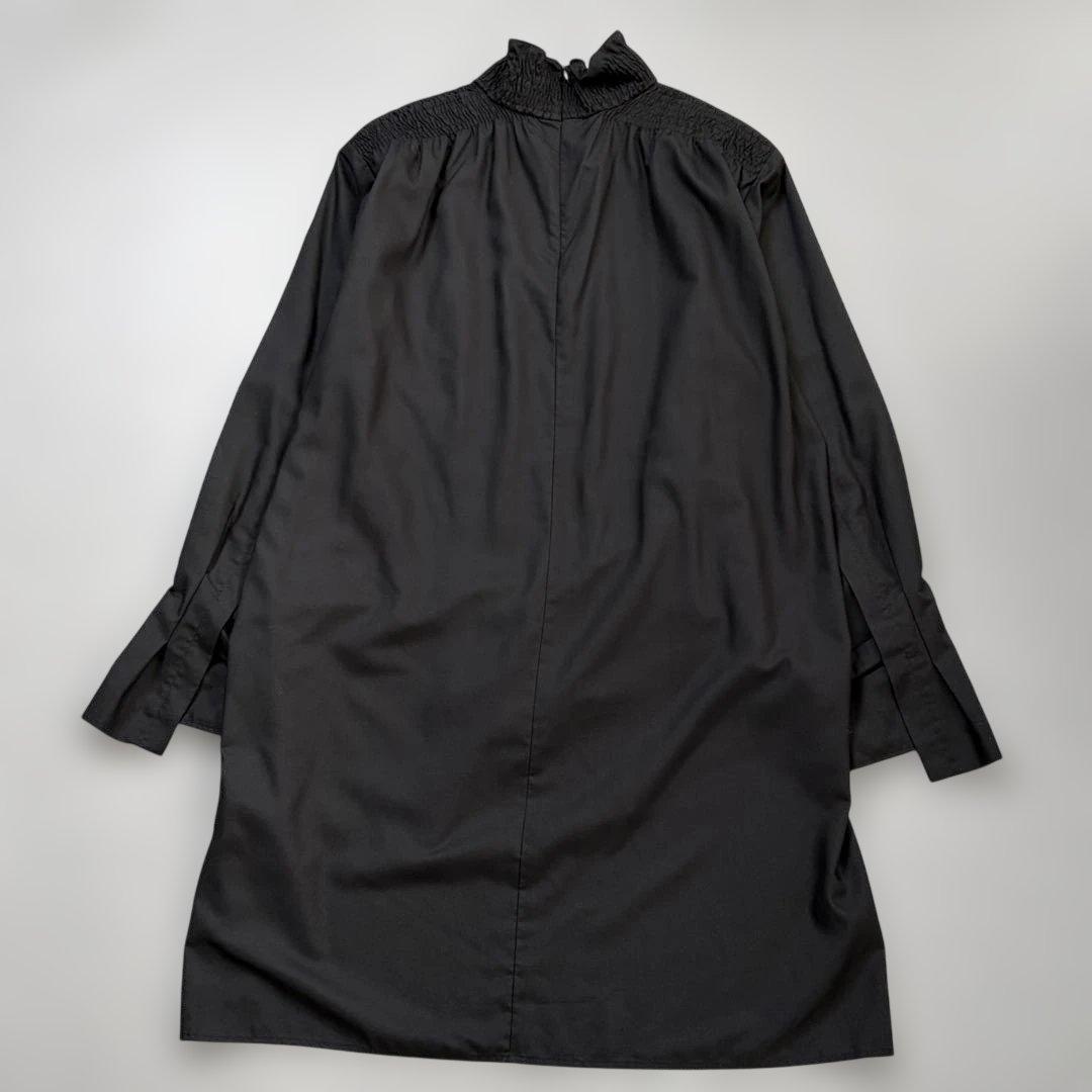 【美品✨近年】ADORE マットポプリンブラウス ロングブラウス スタンドカラー