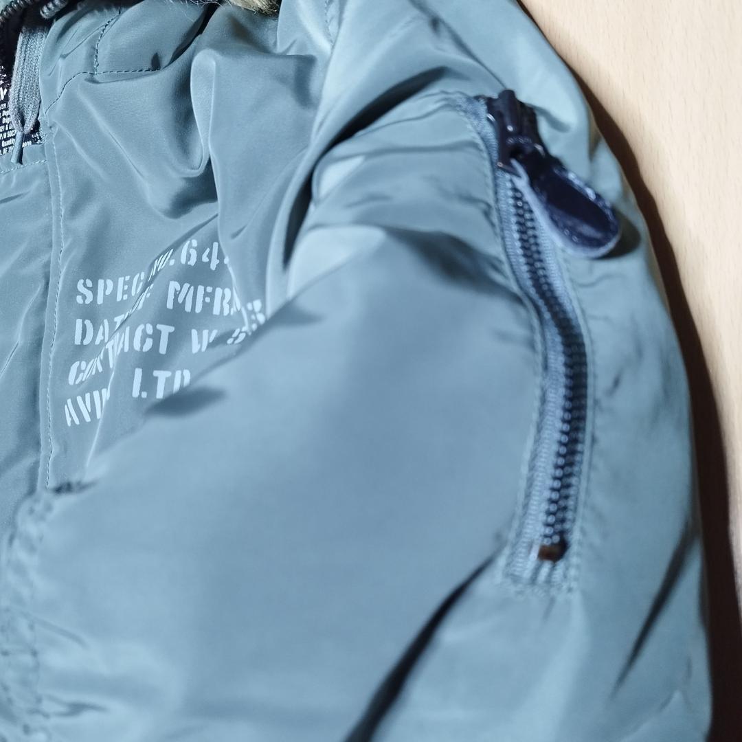 AVIREX N-3BフライトジャケットPX ステンシルファー付 6152219