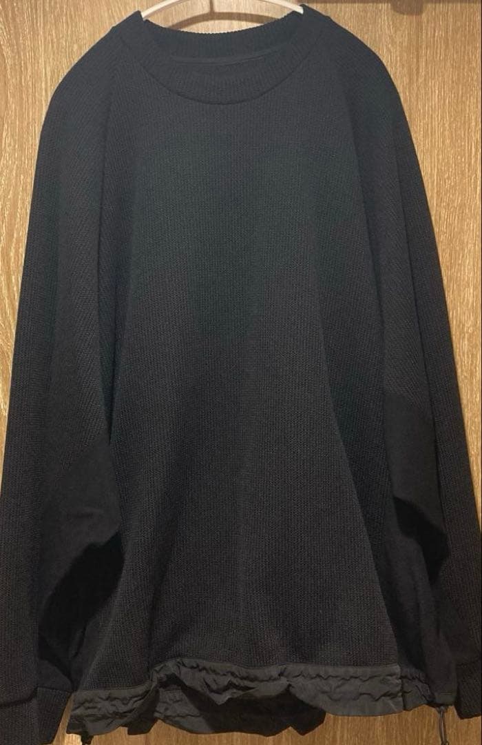 値下げ！White Mountaineering ラグランプルオーバーニット