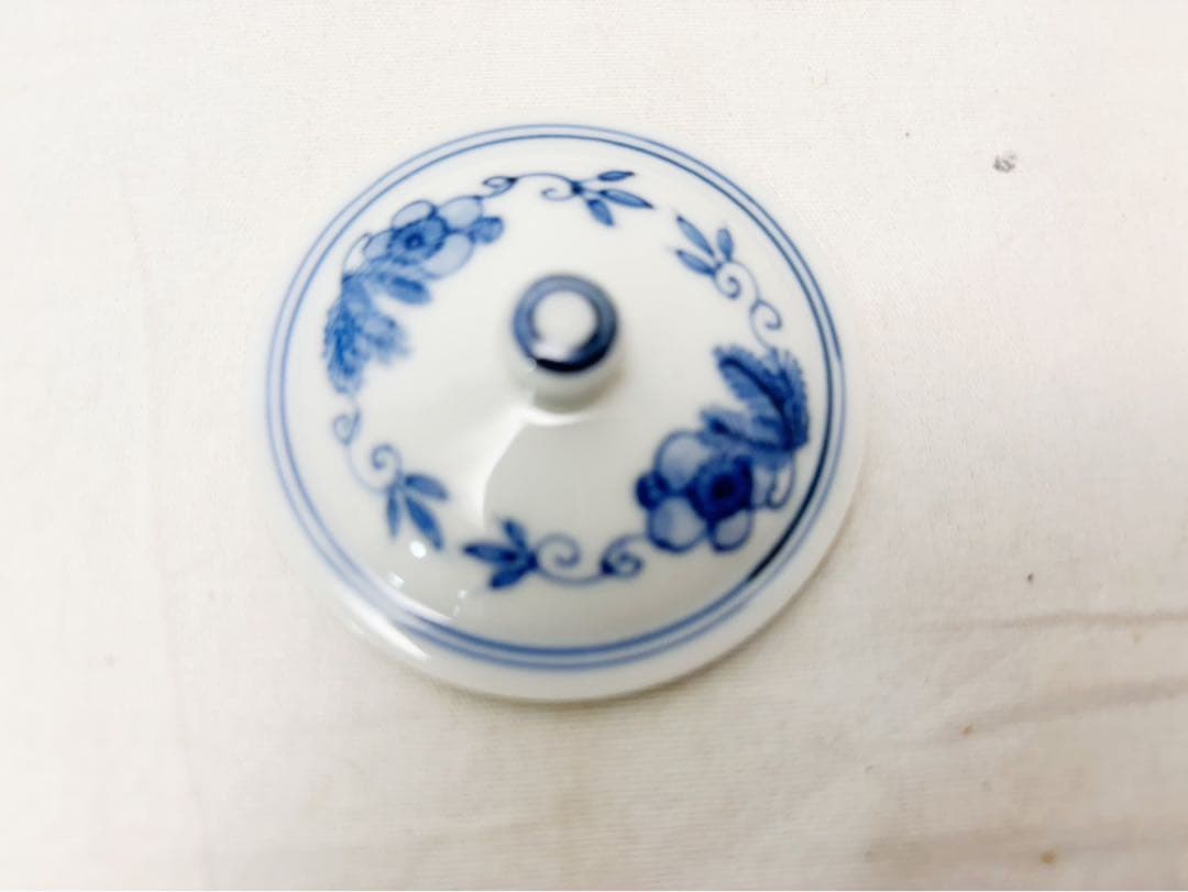 未使用 茶道具 金工師 宗禅造 鎚起 銅製 銚子 染付替蓋付 共箱