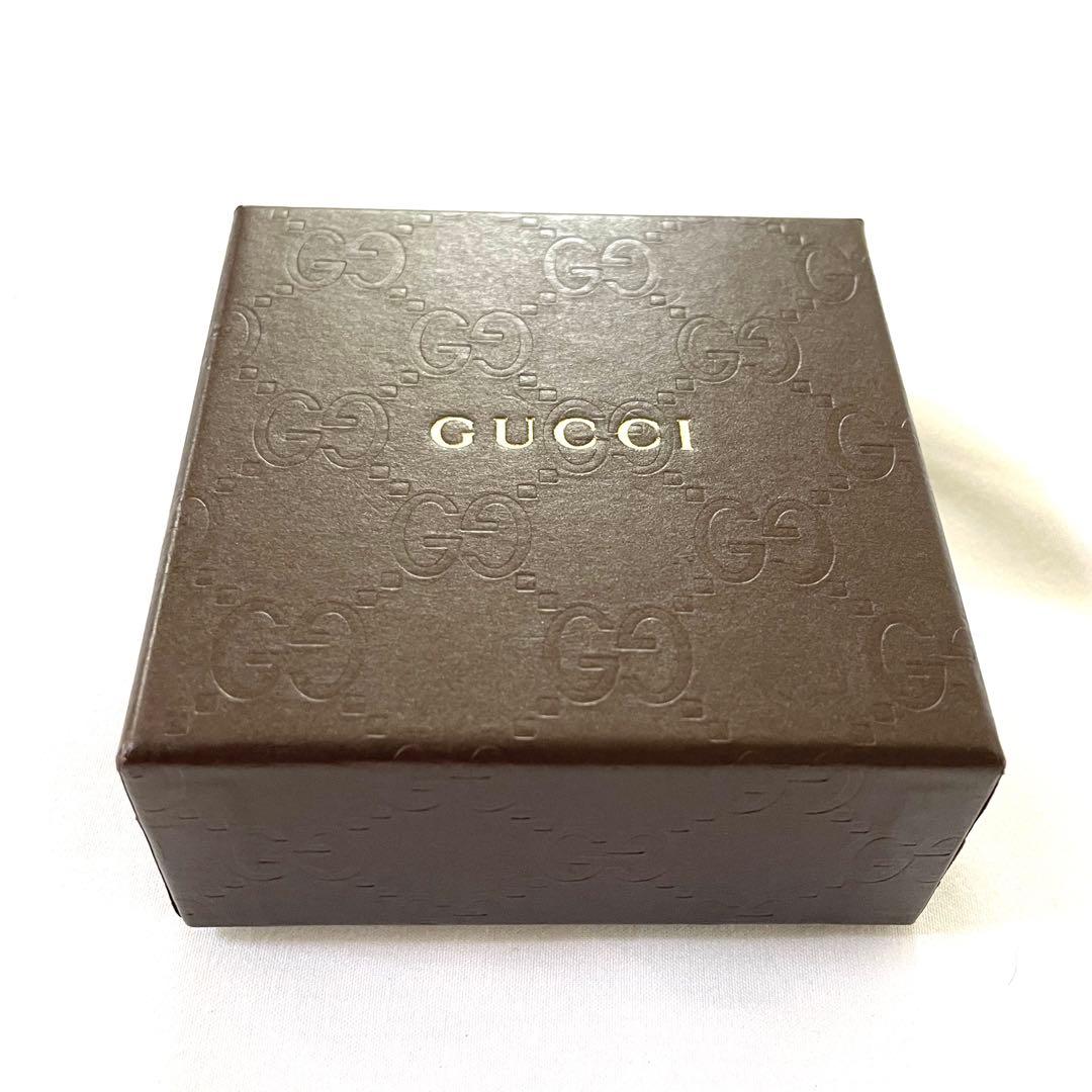 GUCCIブレスレット　シルバー925 ホースビット柄　ショップカード付き