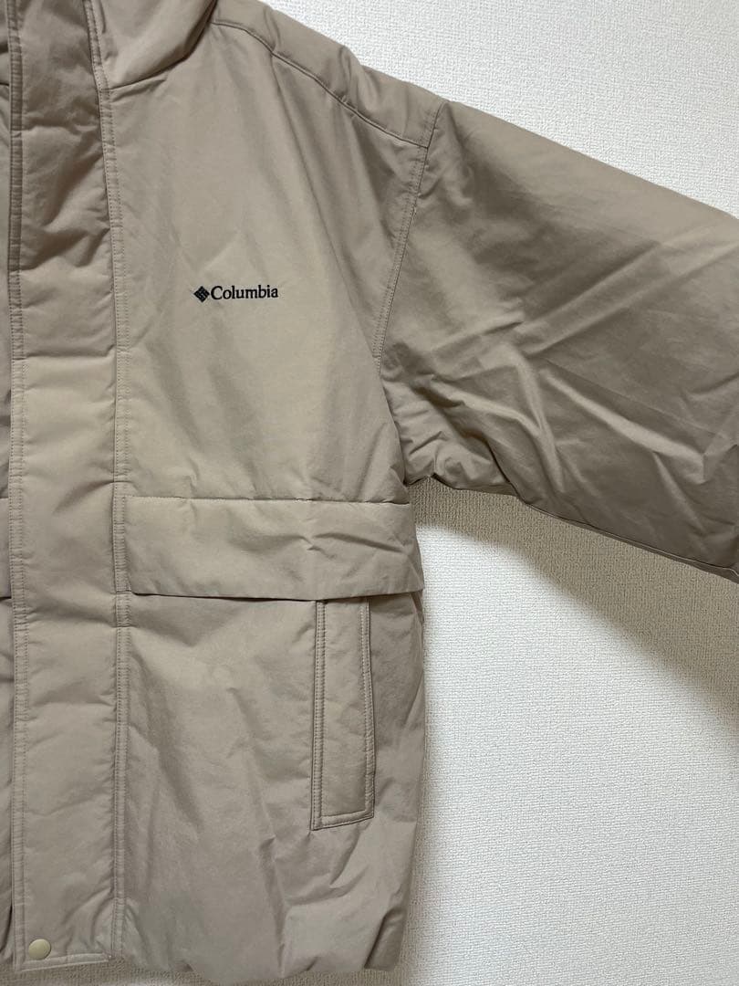 Columbia 別注W INSULATED JACKET ベージュ