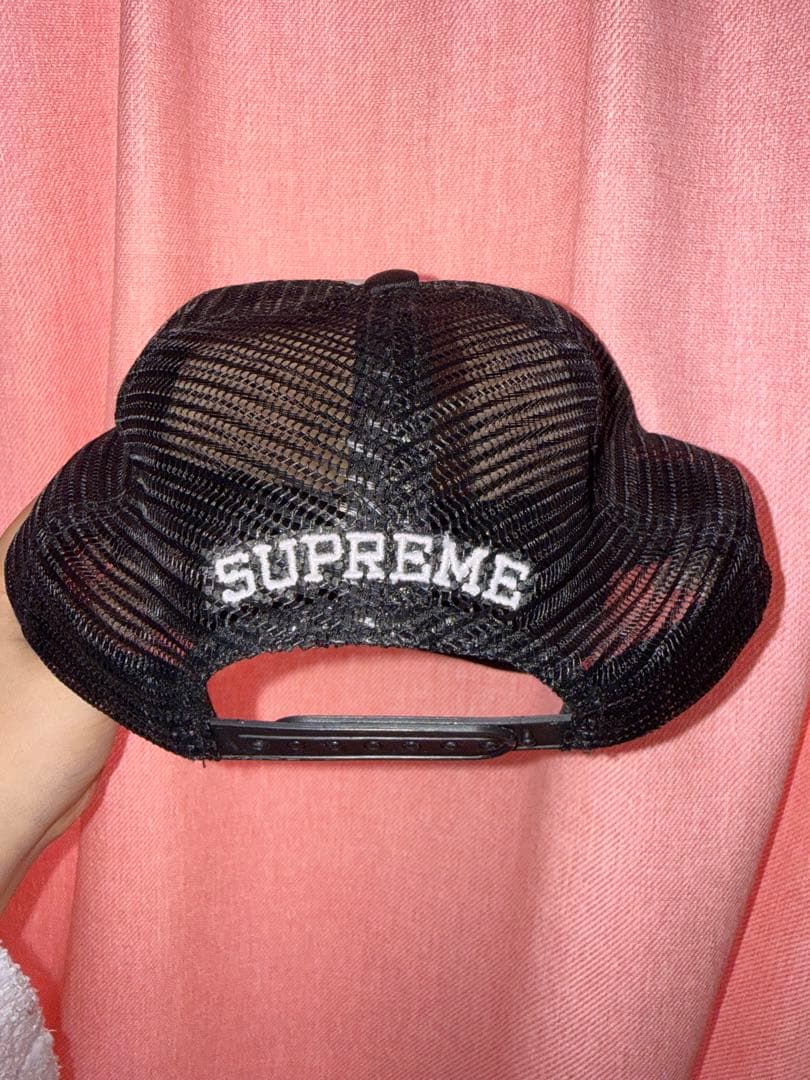 Supreme スナップバックキャップ ホワイト/ブラック