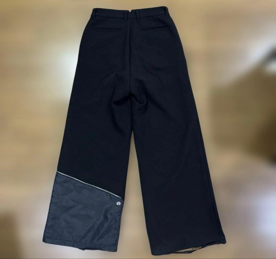 【GRANCY】 リバース レイヤードデザイン スラックスM