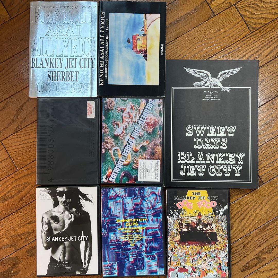 BLANKEY JET CITY : DVDセット ＋　本セット
