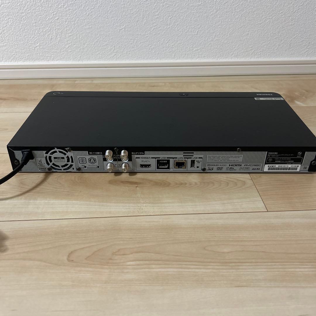 TOSHIBA ブルーレイレコーダー DBR-E1007