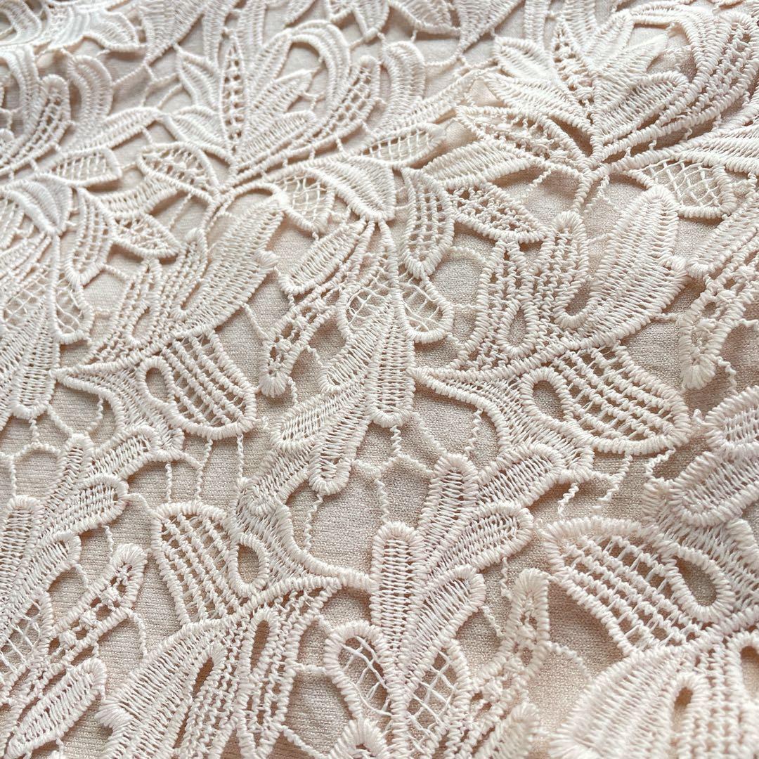 karico ！ANAYI アナイ　総レース カーディガン