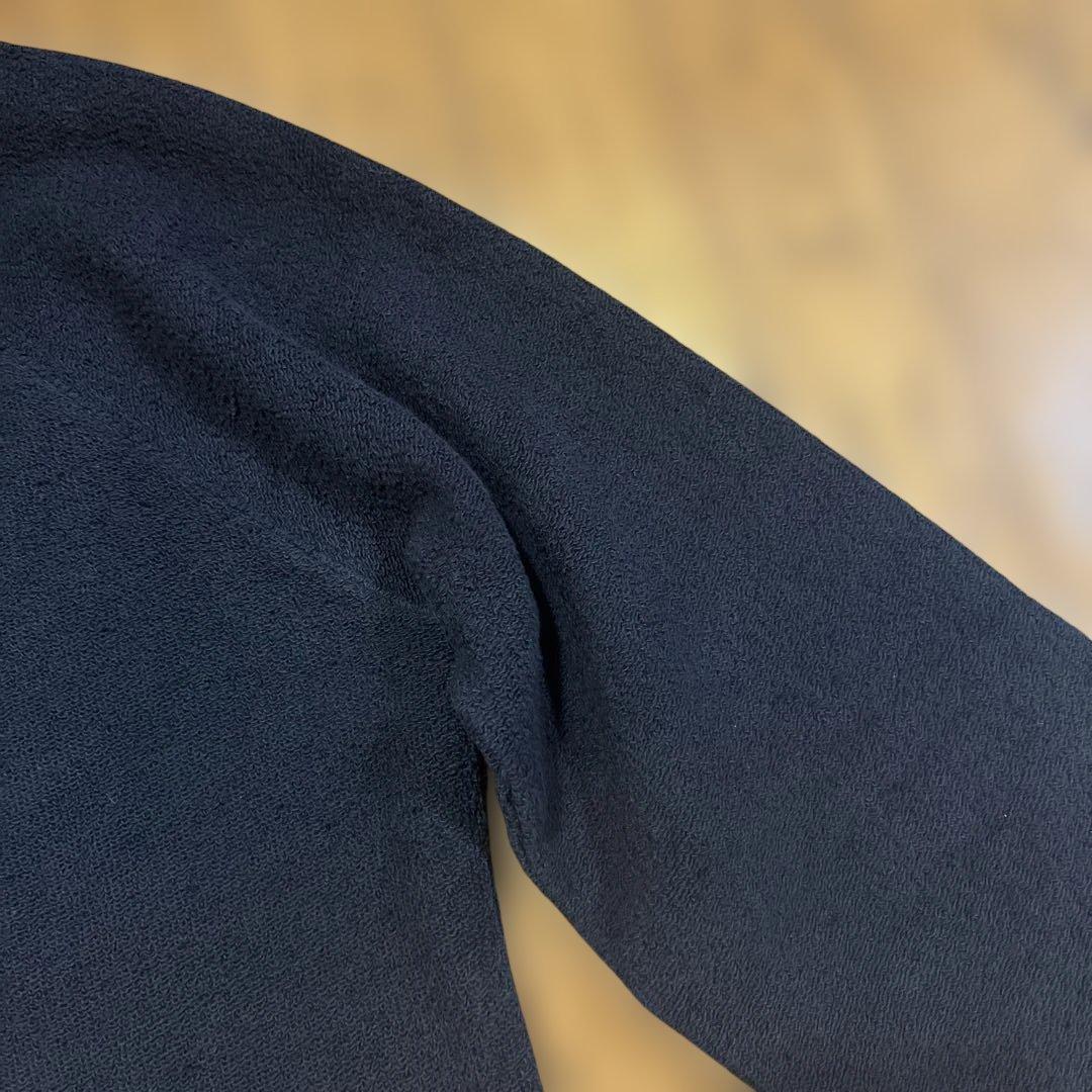 ヌメロ ヴェントゥーノ N°21 ネイビー クルーネック トレーナー極秘品