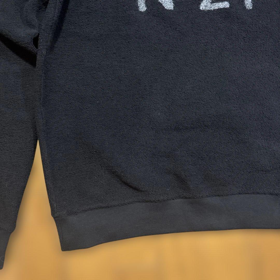 ヌメロ ヴェントゥーノ N°21 ネイビー クルーネック トレーナー極秘品