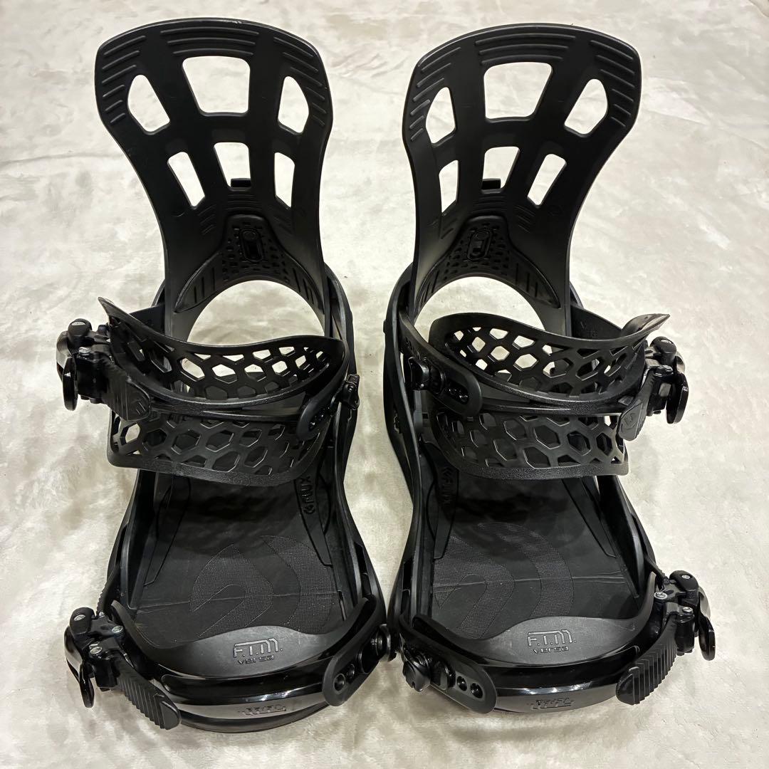 FLUX EM ブラック スノーボード ビンディング Mサイズ