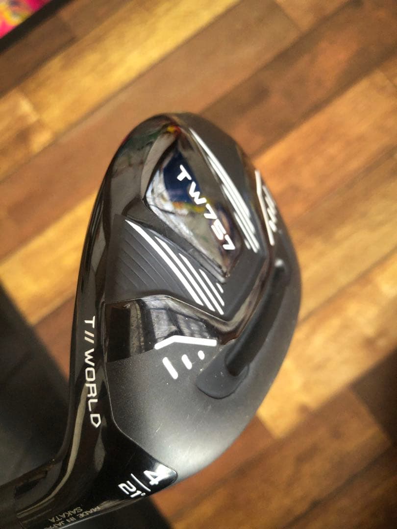 PINOベンタスブルーHB装着　ホンマ tw757 4UT ユーティリティ