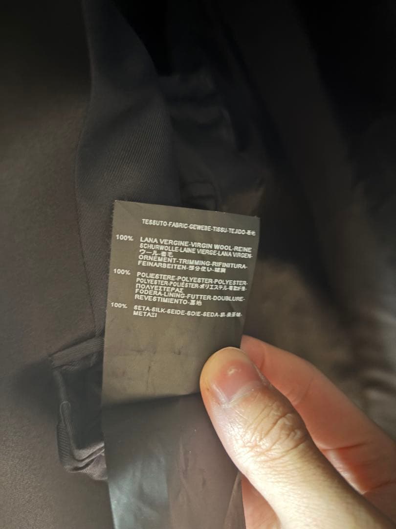 サンローラン13AW エディ期 スモーキングジャケット 46 コレクション品