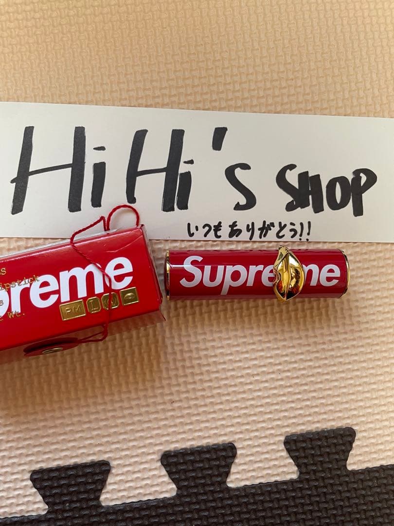 Supreme 口紅 レッド