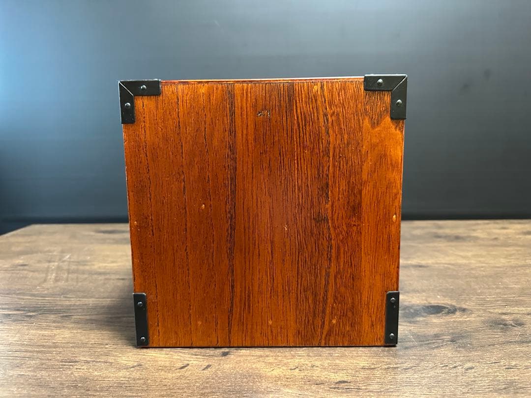 未使用美品　熊野洞 仙台箪笥 船箪笥 小箪笥 八寸帖箱 本漆仕上げ 伝統工芸品