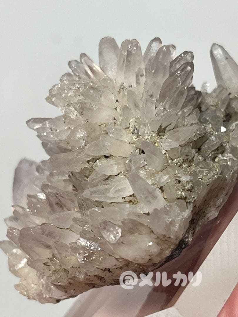 国産鉱物　鉛沢（浦の谷）　紫水晶クラスター