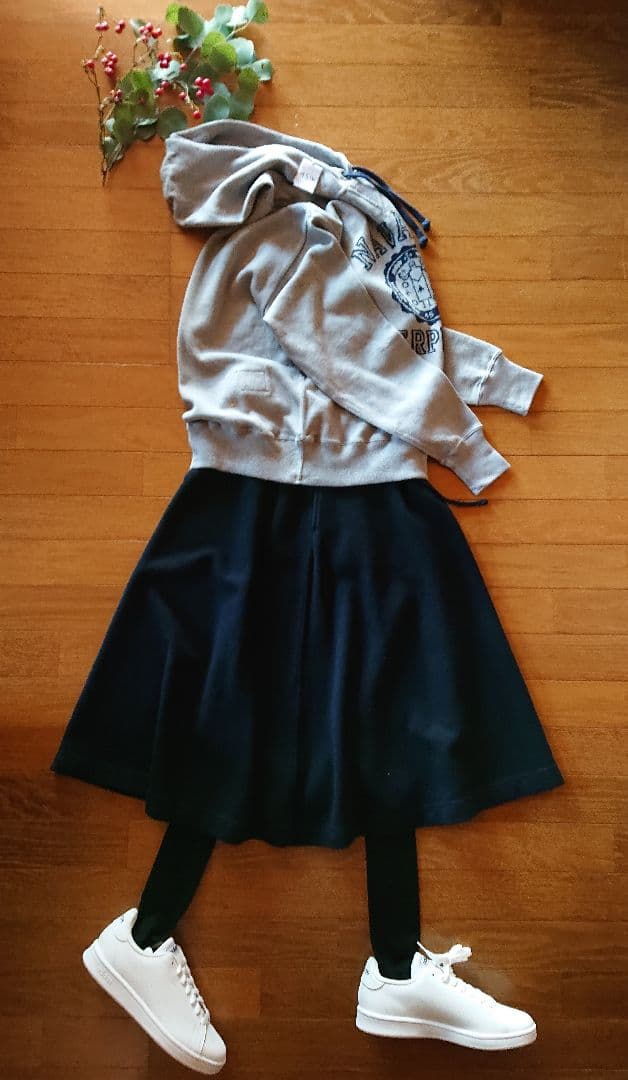 45R ☆スムースのカレッジフーディ/グレートップ♪